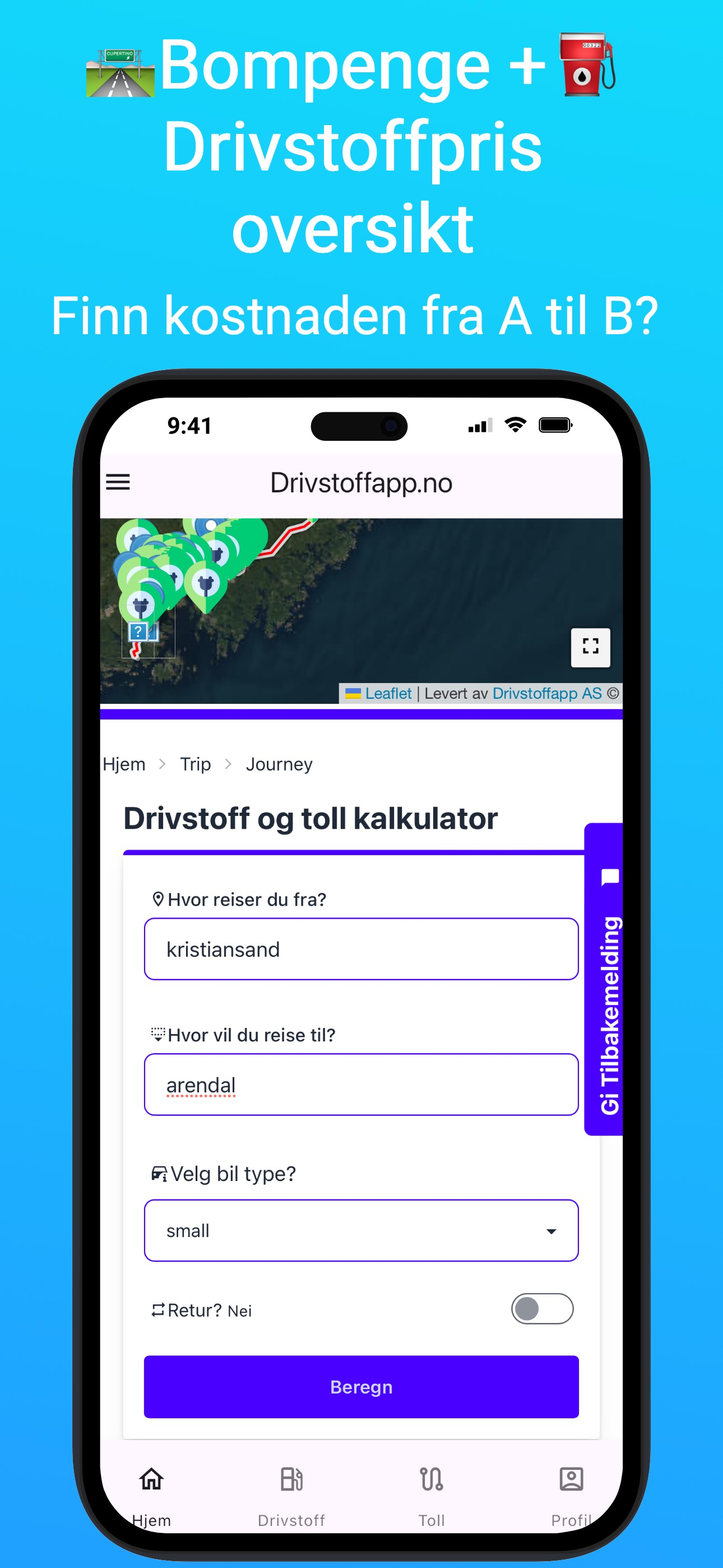 Drivstoffapp