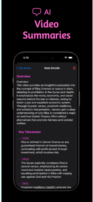NeuronNotes - AI Note Taker Screenshot 3 of 5