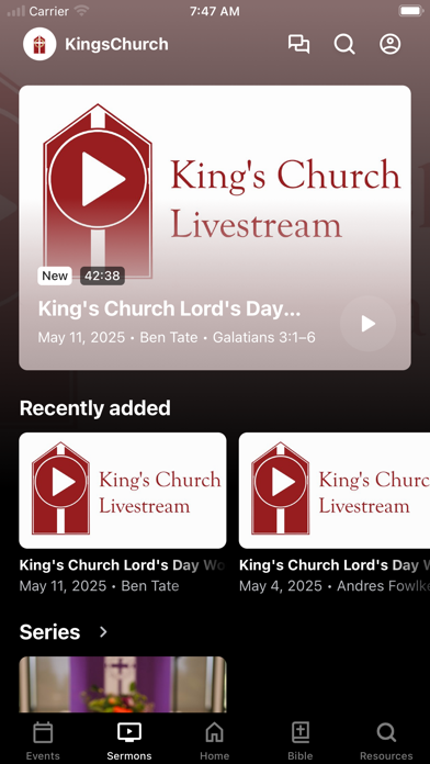 App screenshot