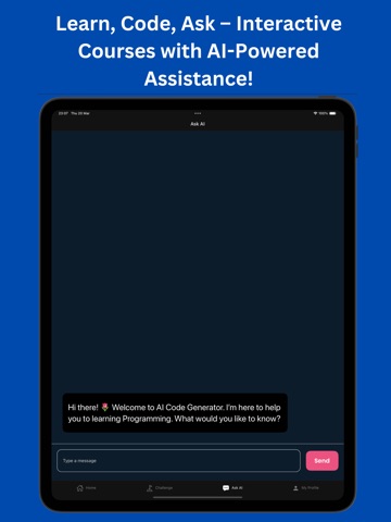 AI Code Generator & CodeEditor iPad screenshot