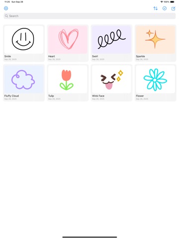 Scribble Board – Freehand iPad screenshot