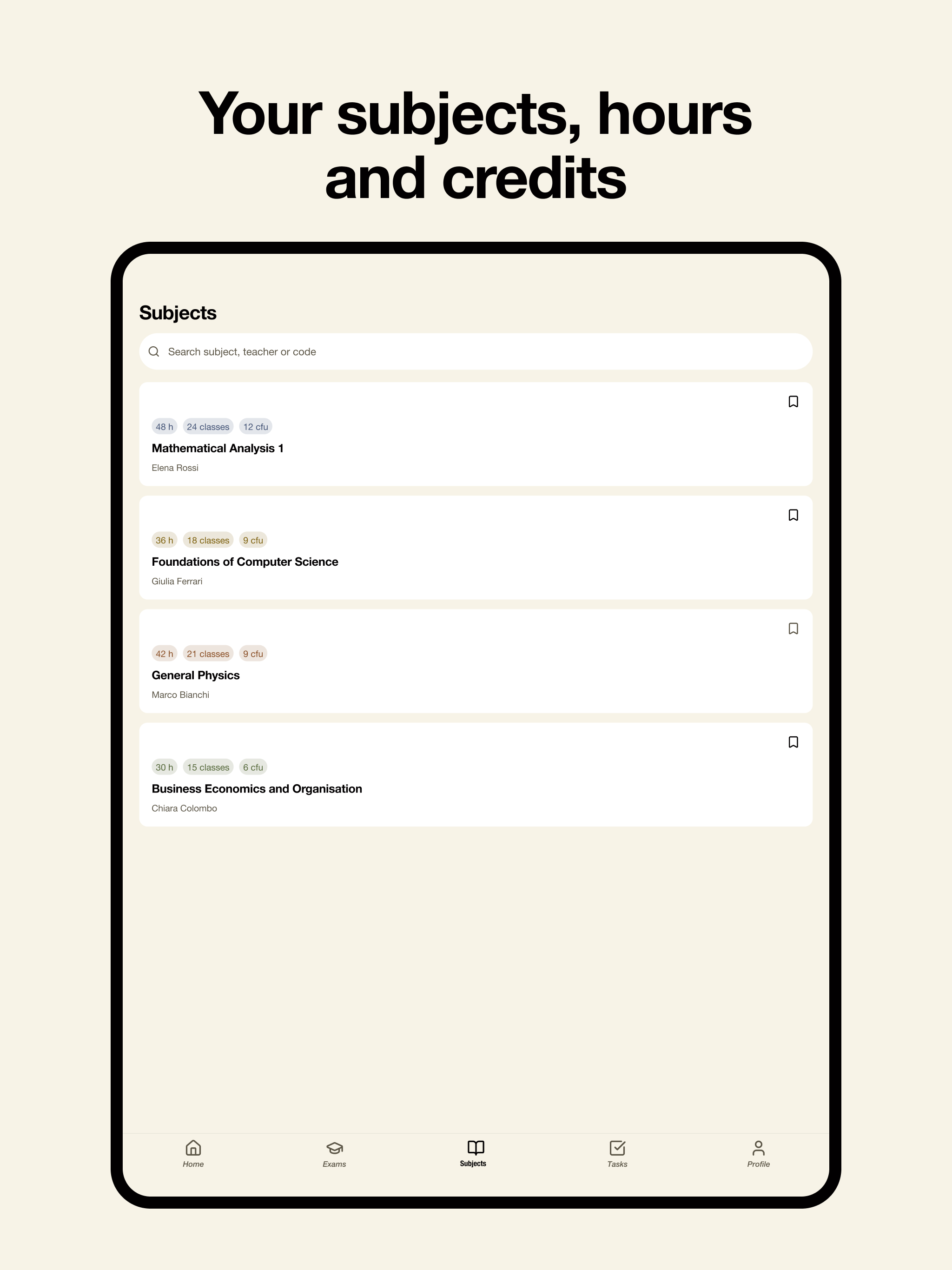 uniBergamo Calendar screenshot 11