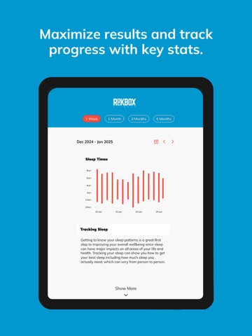 ROC by RockBox Fitness iPad screenshot