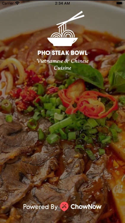 Pho Steak Bowl