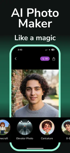 Magix - AI Photo Generator screenshot 1