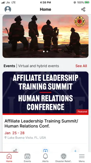 IAFF Mobile screenshot 1