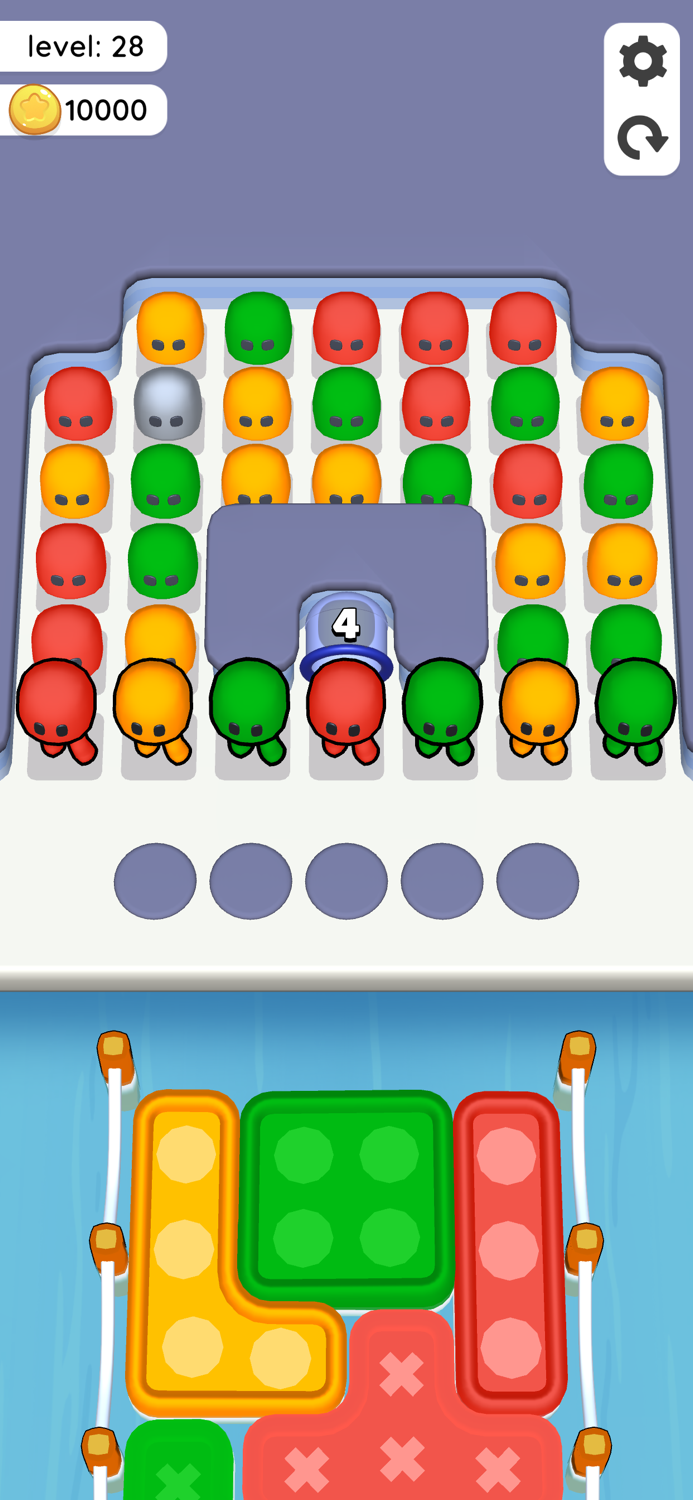 Block Rush Rescue Game