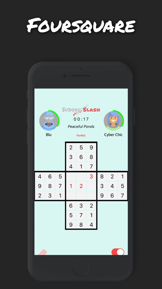 #5. Sudoku Multiplayer Puzzles (iOS) Podle: Peter Minwegen