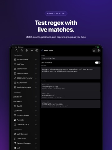 DevGantry iPad screenshot