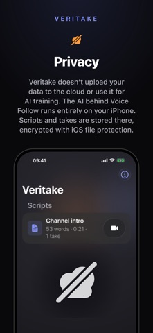 Veritake AI Video Teleprompter Screenshot 2 of 8