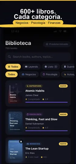 Captura de pantalla de Briefly: Resúmenes De Libros en iPhone 2