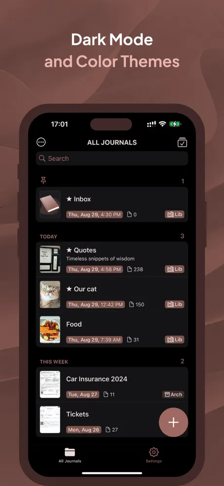 Journal Mate 数字化管理工具应用截图