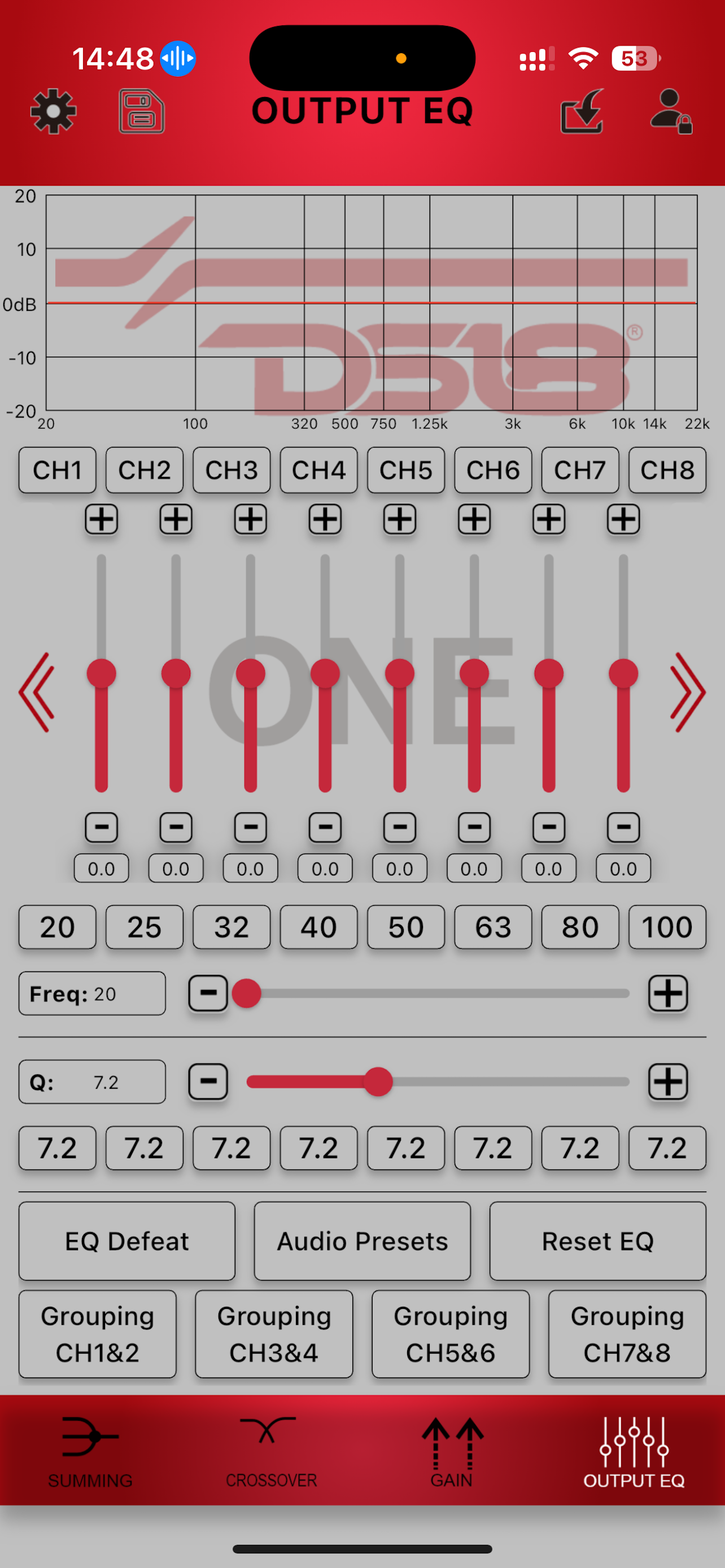 DSP8.8BT V2 screenshot 4
