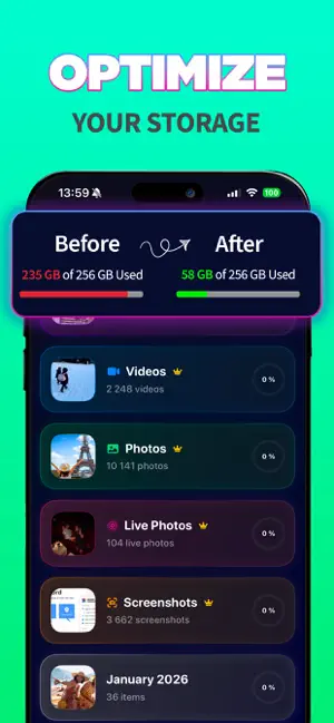 ClearSwipe : Photo Cleaner screenshot 2