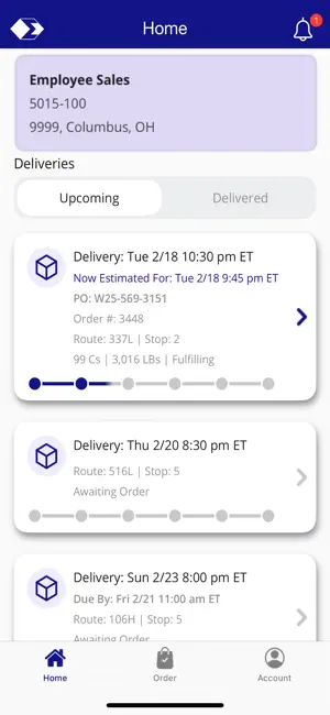 SYGMA Customer screenshot 1