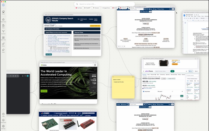 Spider Browser screenshot