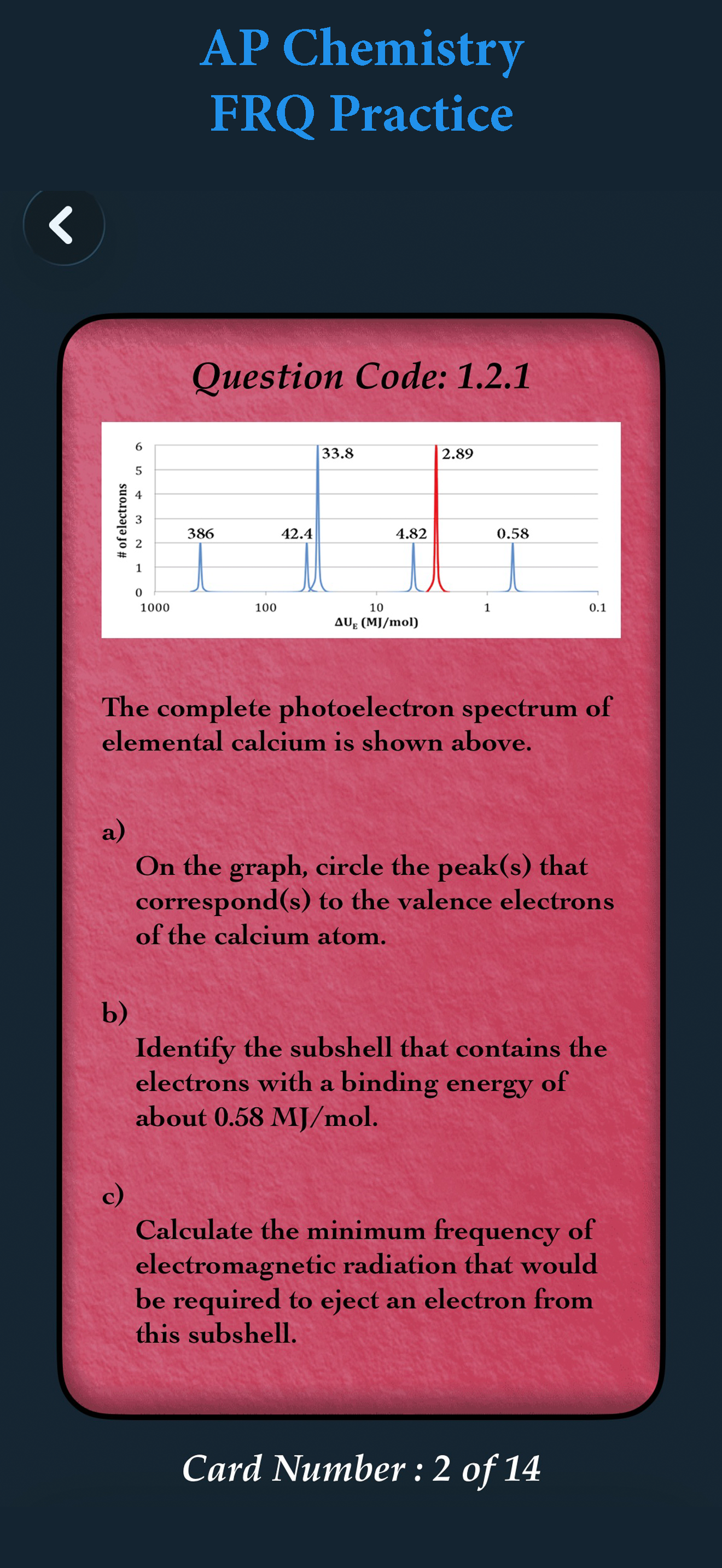 AP Chemistry Quiz & Cards