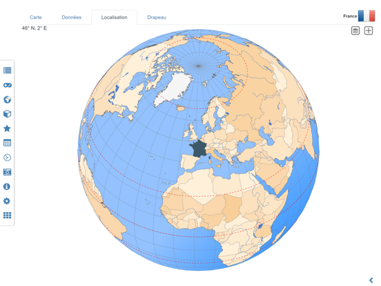 Screenshot #5 pour Atlas mondial MxGeo Pro