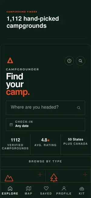 Campgrounder: Camping, RV Park screenshot 1