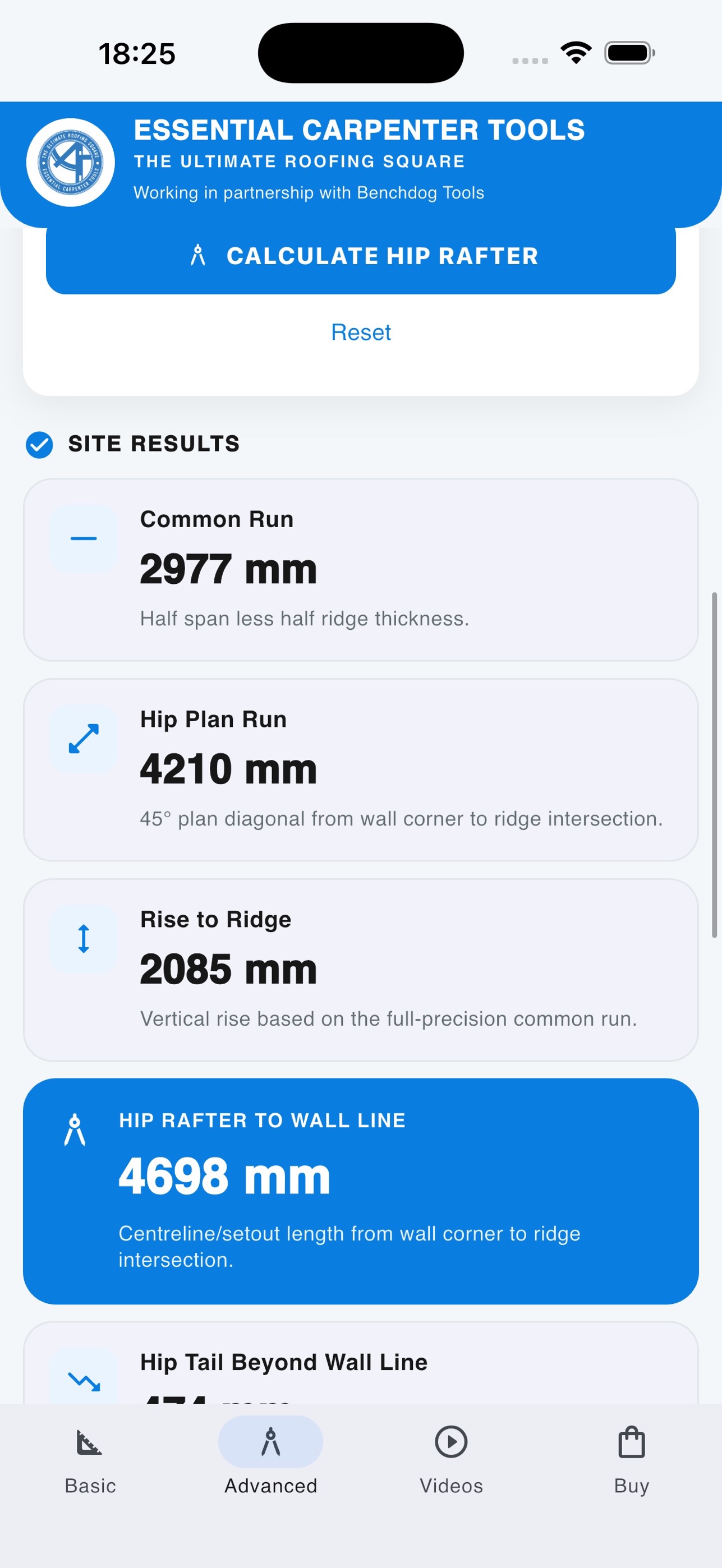 Screenshot 8 of Essential Roofing Calculator