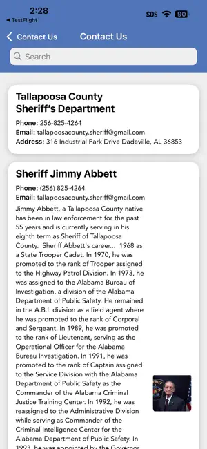 Tallapoosa County Sheriff AL screenshot 2