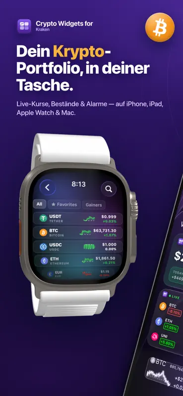 Crypto Widgets for Kraken screenshot 1 of 8