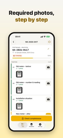 MeterFolio: Meter Swap Log screenshot 2