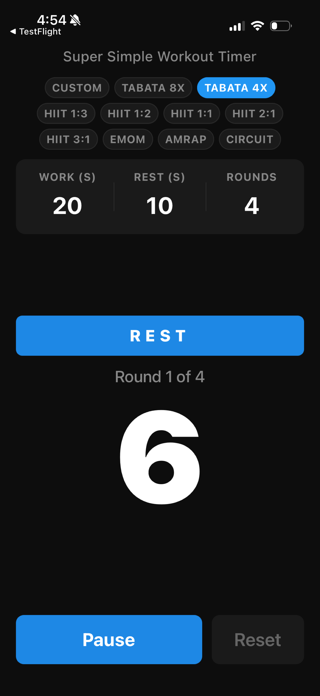 Super Simple Workout Timer screenshot 6