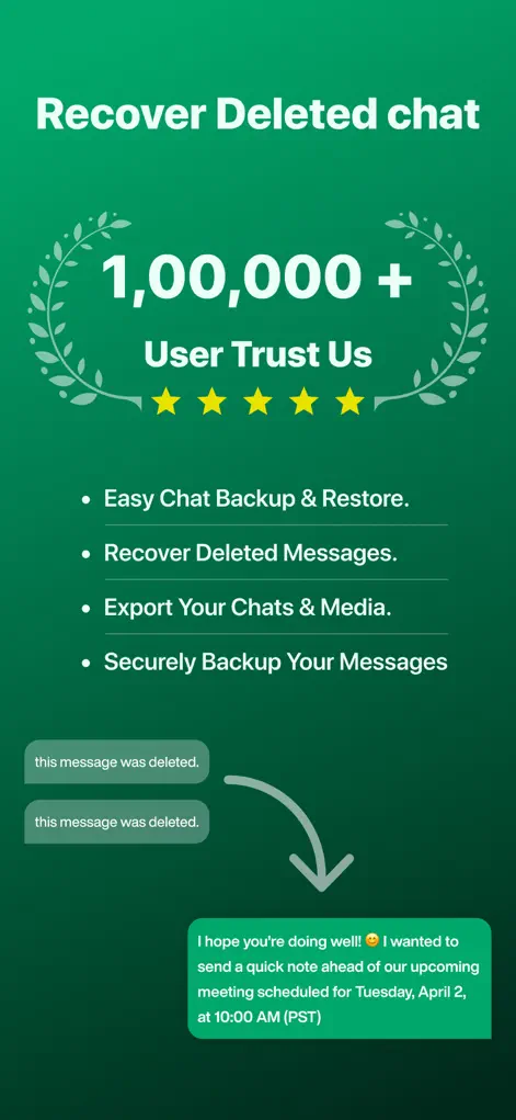 WAM - Recover Deleted Messages - Social Networking App | MWM