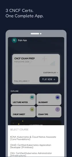 CNCF Kubernetes Prep: With AI iPhone Screenshot 2