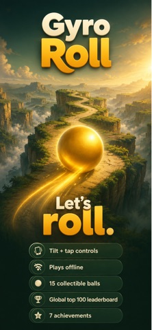 Gyro Roll iPhone screenshot