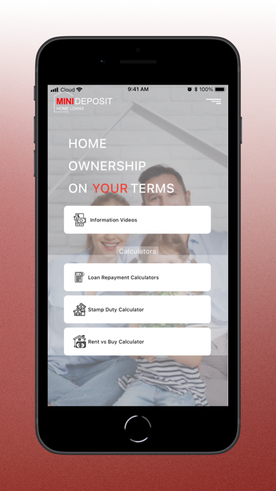 Mini Deposit Home Loans Screenshot