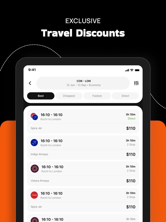 Screenshot #6 pour Airlines70: All Flights Ticket