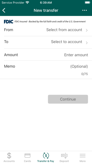 ESB Financial Mobile Banking Screenshot