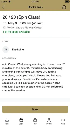 Motion Ladies Fitness Center screenshot 3
