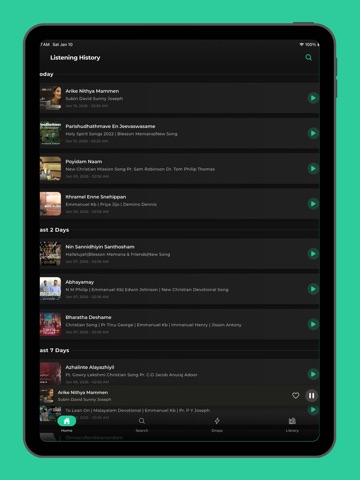 GloryfyMusic: Praise & Worship iPad screenshot