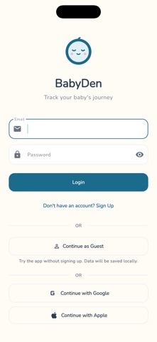 BabyDen: Baby Tracker & Log screenshot