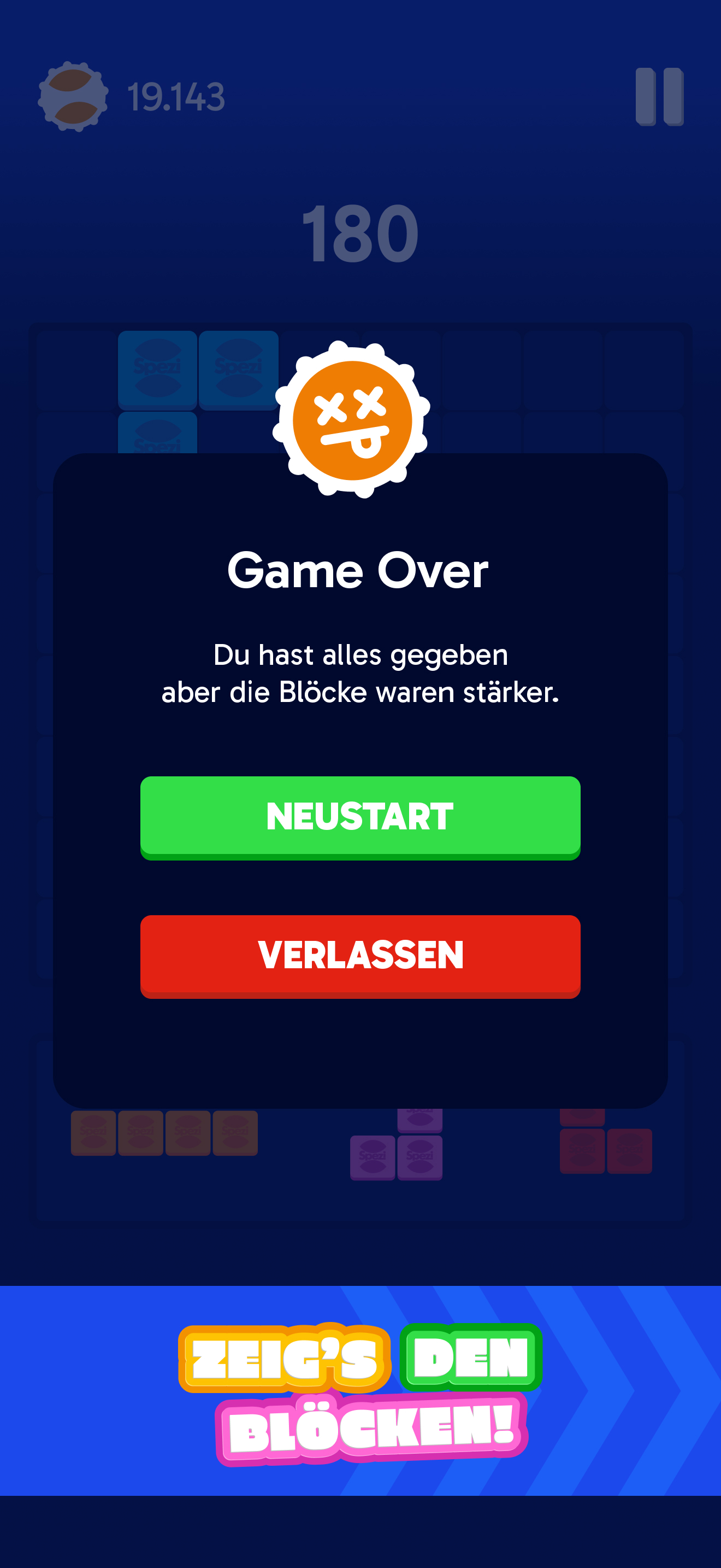 Spezi Block Challenge