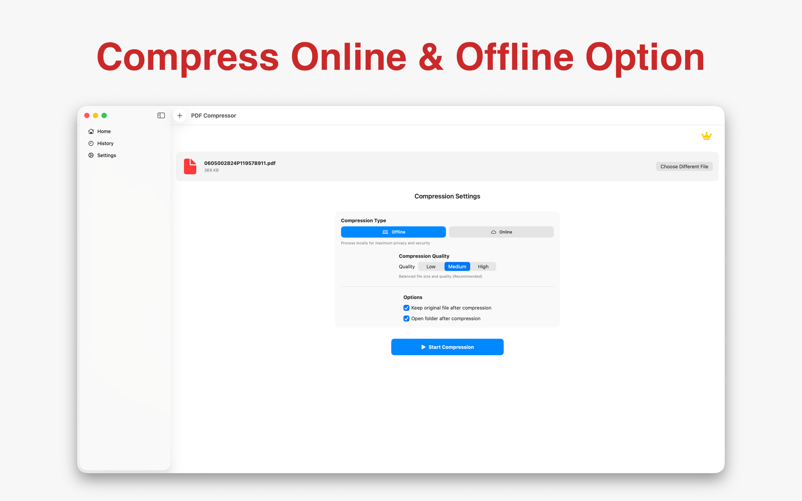 PDF Compressor - Reduce Size