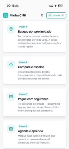 Minha CNH screenshot