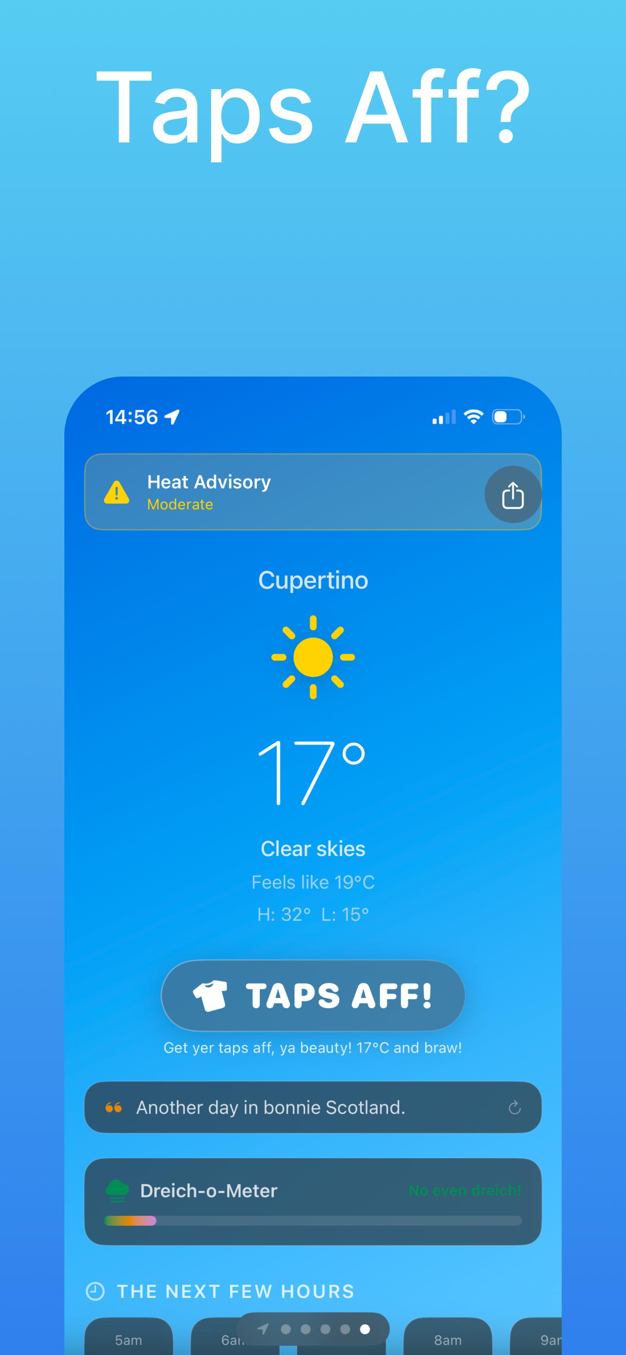 Braw Weather: Scots Forecast screenshot 2