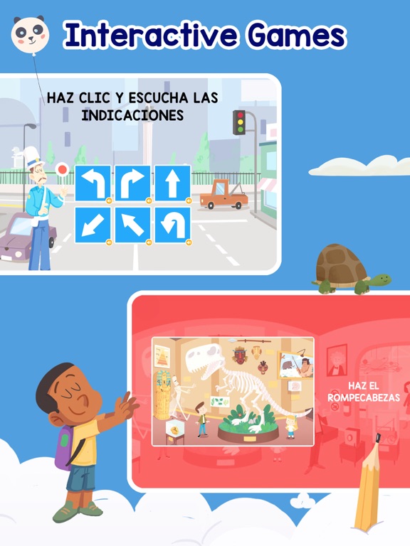 LANGUAKIDS: Spanish for kids iPad screenshot 2 - Education app