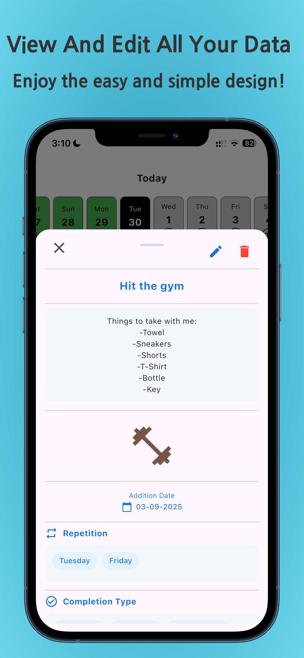Planora: Habits, Tasks, Events