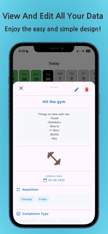 Planora: Habits, Tasks, Events screenshot