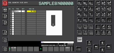 Fanuc CNC Simulator Screenshot 6 of 7