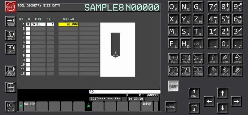 Fanuc CNC Simulator screenshot 6 of 7