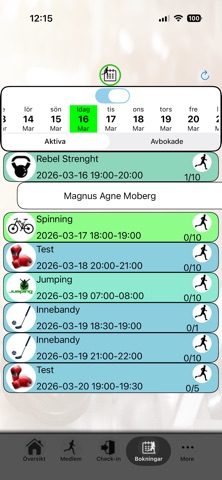 M3softwareFit- Admin app screenshot