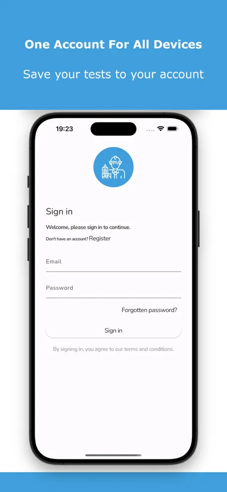 Architect Registration Test Screenshot 3