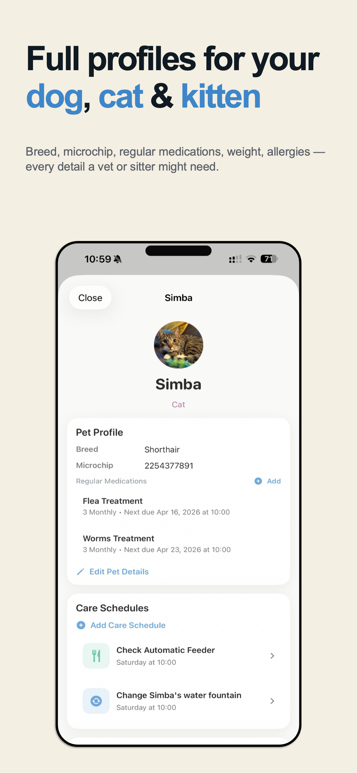 Delix: Pet Care & Pet Tracker screenshot 4