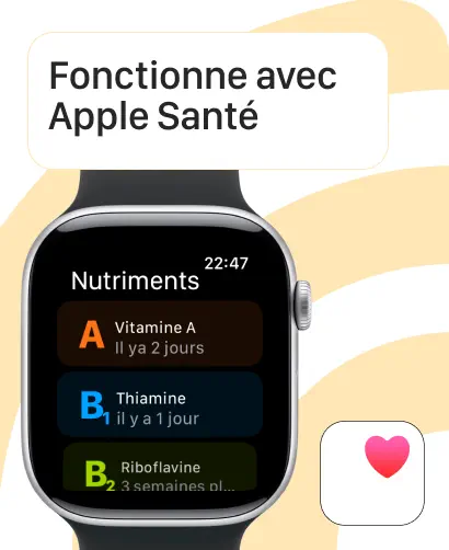 Screenshot #1 pour Nutriments - Suivi Journalier